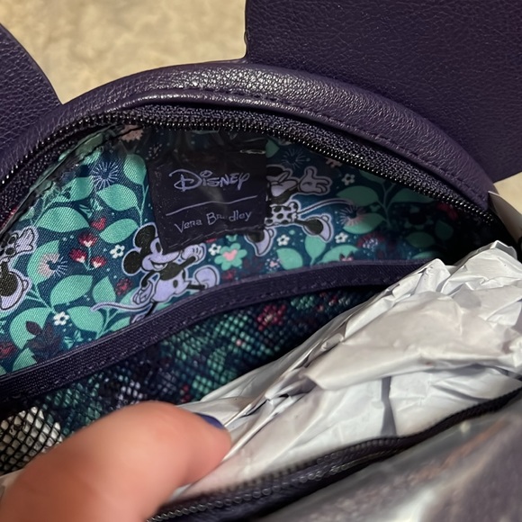 Vera Bradley X Disney Whimsy Cosmetic Bag - Picture 3 of 3